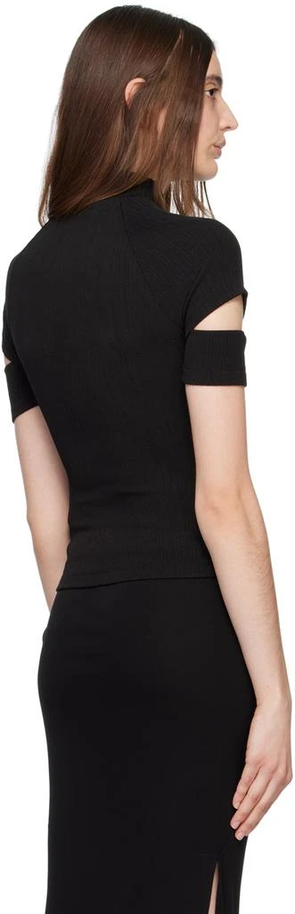 商品Helmut Lang|Black Cutout T-Shirt,价格¥1556,第3张图片详细描述