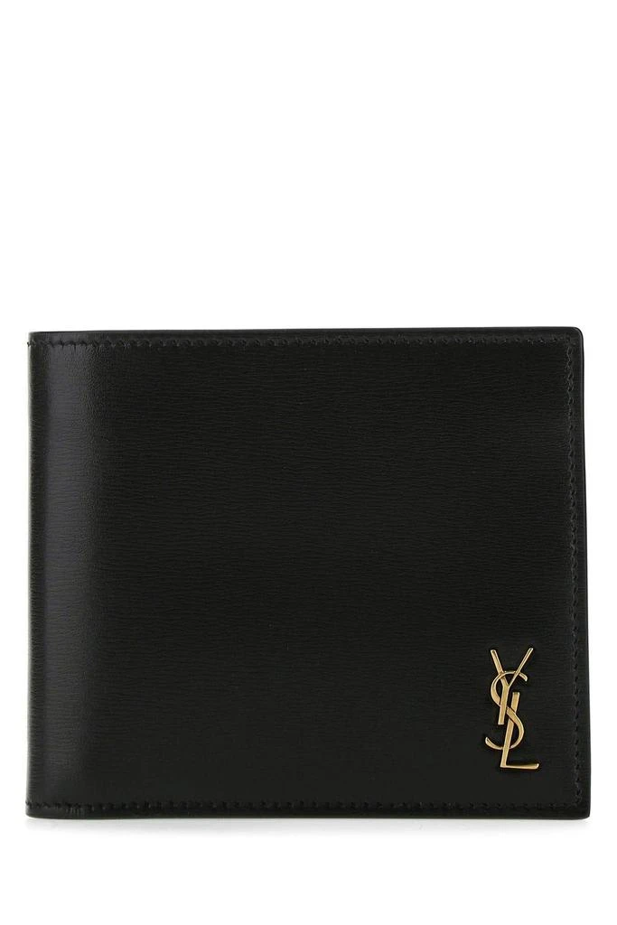 商品Yves Saint Laurent|Saint Laurent Black Leather Wallet,价格¥3440,第1张图片