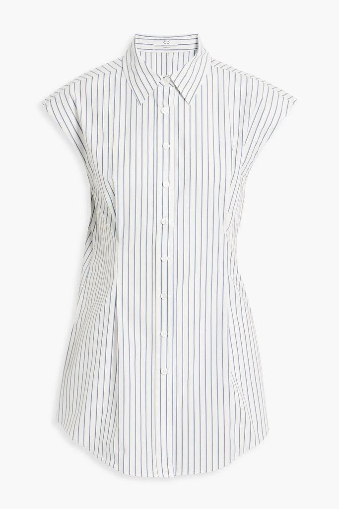 商品CO|Striped cotton-poplin shirt,价格¥1413,第3张图片详细描述