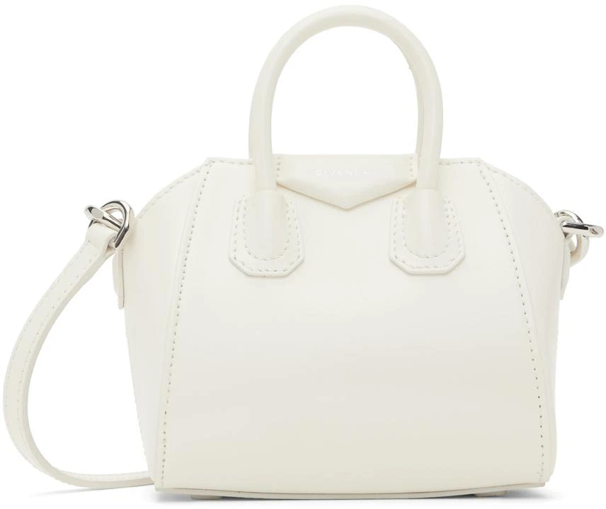 商品Givenchy|White Micro Antigona Bag,价格¥6401,第1张图片
