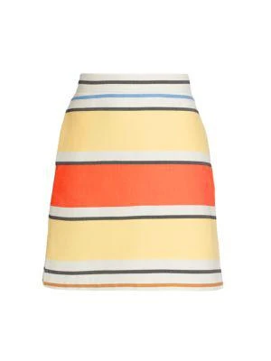 商品Max Mara|Sulmona Striped Mini Skirt,价格¥802,第4张图片详细描述