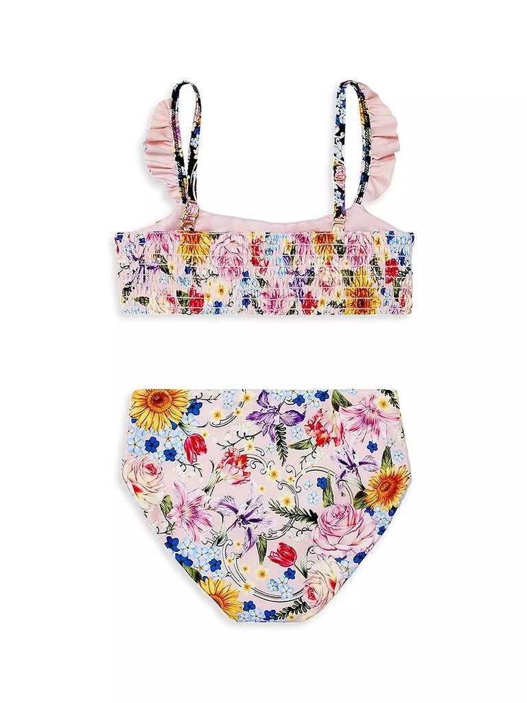 商品Agua Bendita|Little Girl's &amp; Girl's Returning To The Roots Sky Dreamin Bikini,价格¥281,第2张图片详细描述