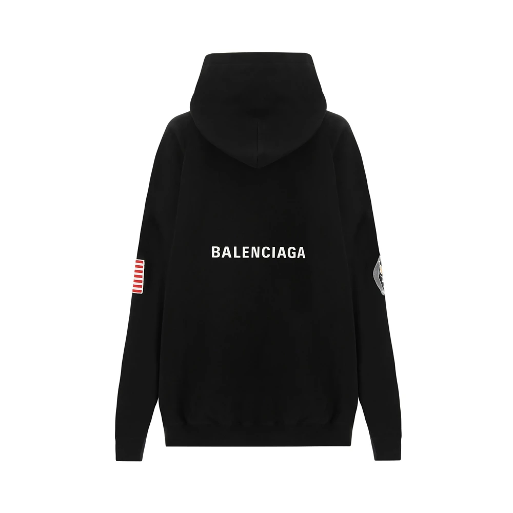 BALENCIAGA 黑色男士卫衣/帽衫 651799-TKVD8-1070 商品