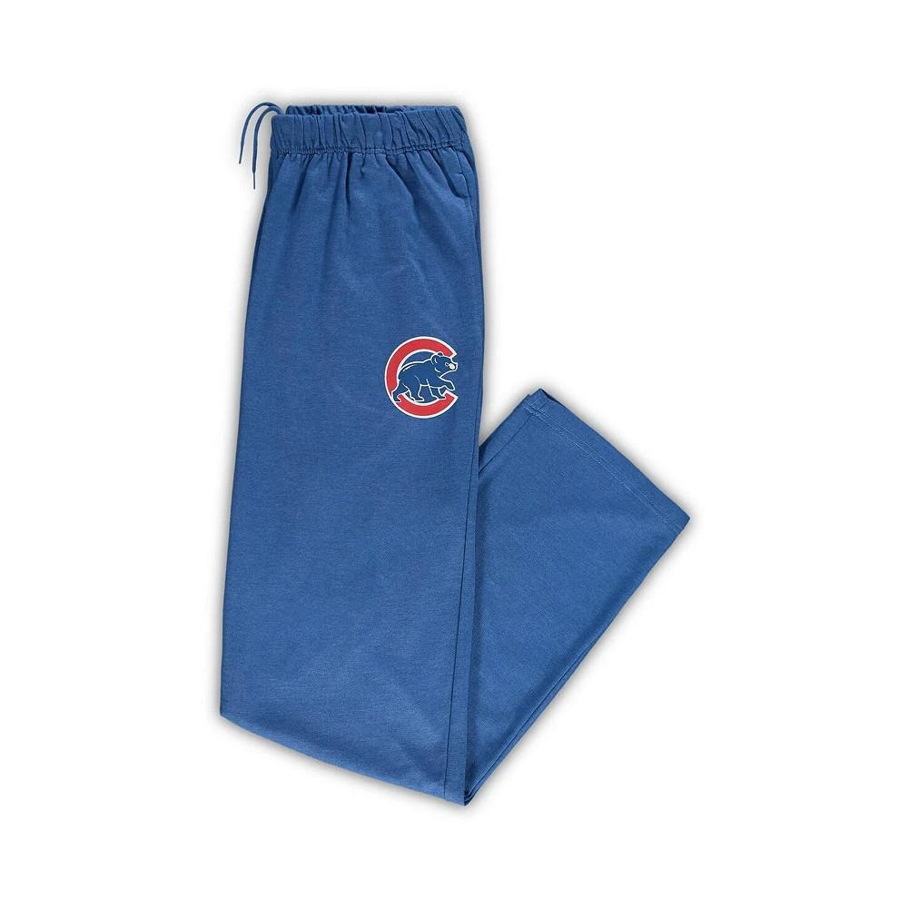 商品Profile|Men's Heathered Royal Chicago Cubs Big and Tall Pajama Pants,价格¥294,第1张图片