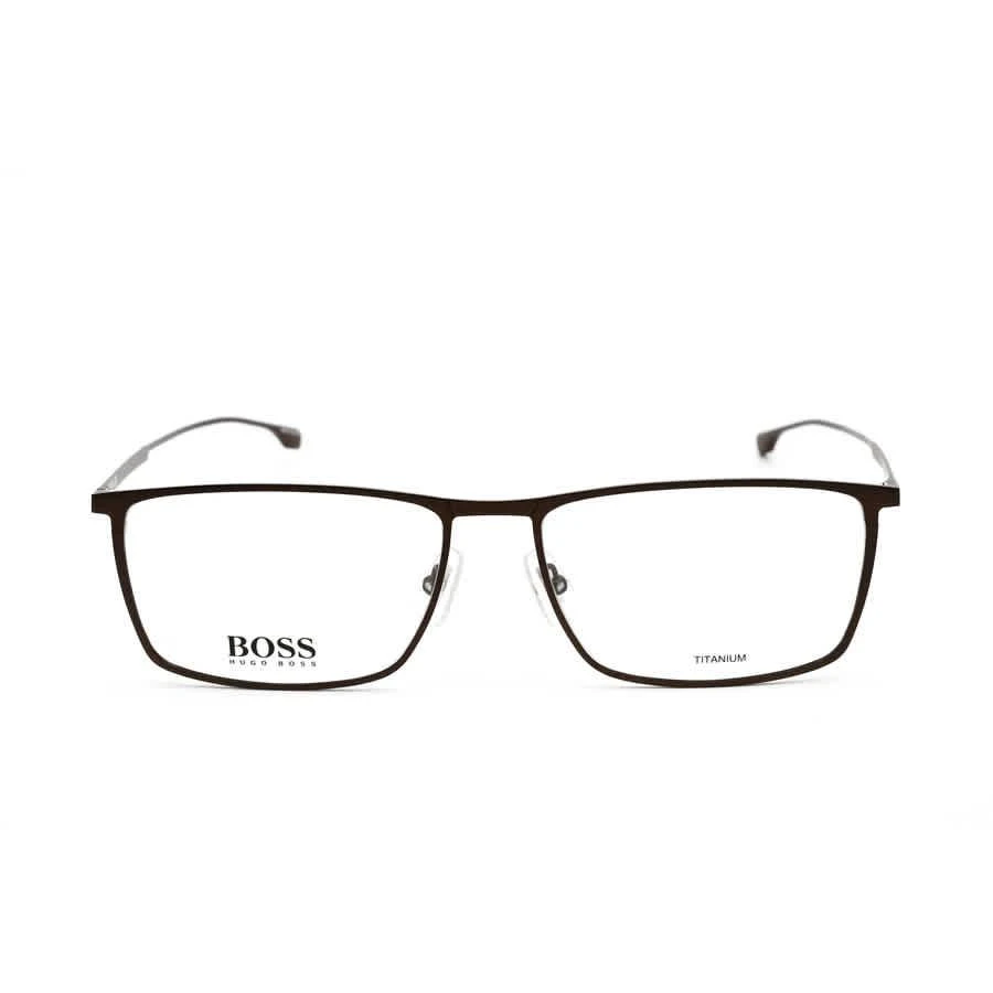 商品Hugo Boss|Hugo Boss Demo Rectangular Unisex Eyeglasses BOSS 0976 04IN 60,价格¥294,第2张图片详细描述