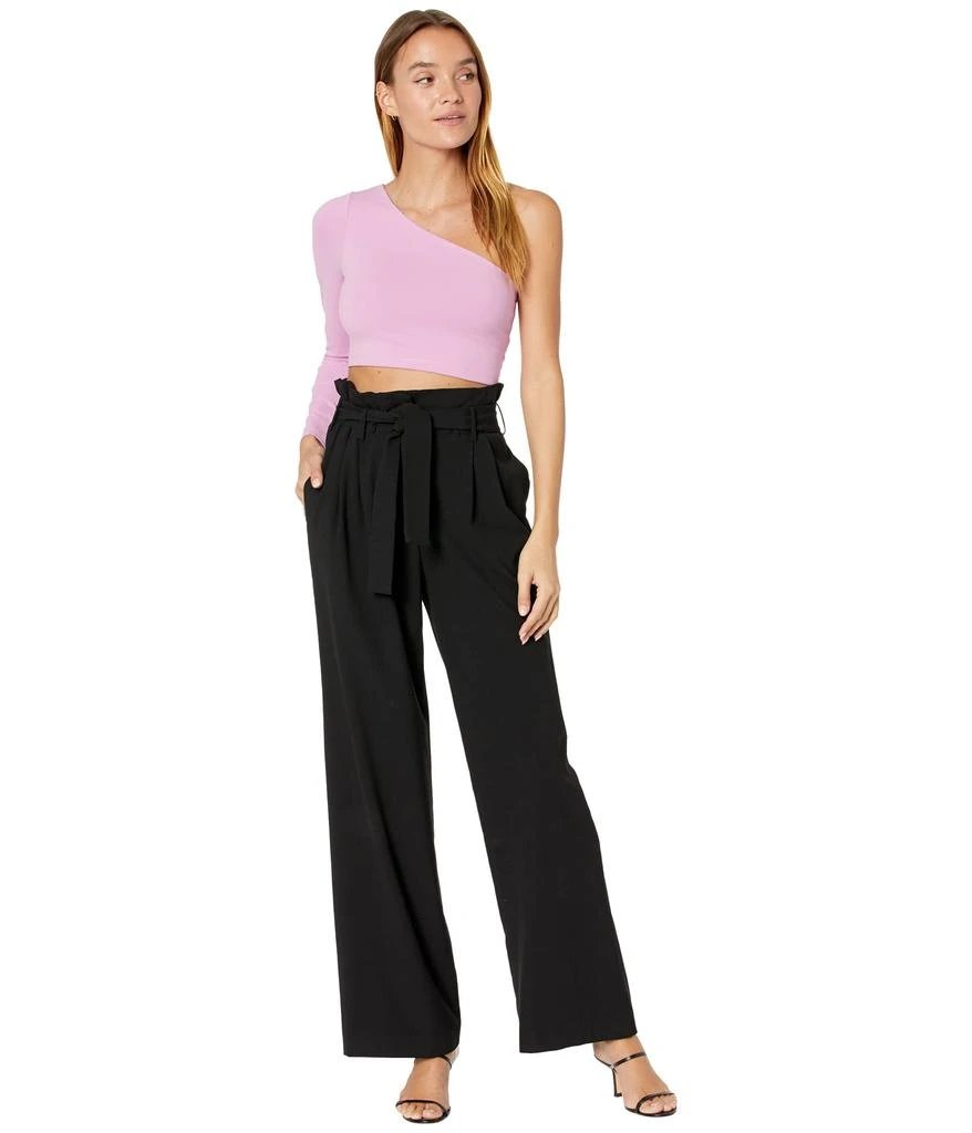 商品Susana Monaco|One Shoulder Crop Top,价格¥164,第4张图片详细描述