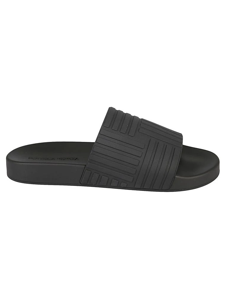 商品Bottega Veneta|Bottega Veneta Logo Sole Sliders,价格¥3270,第1张图片