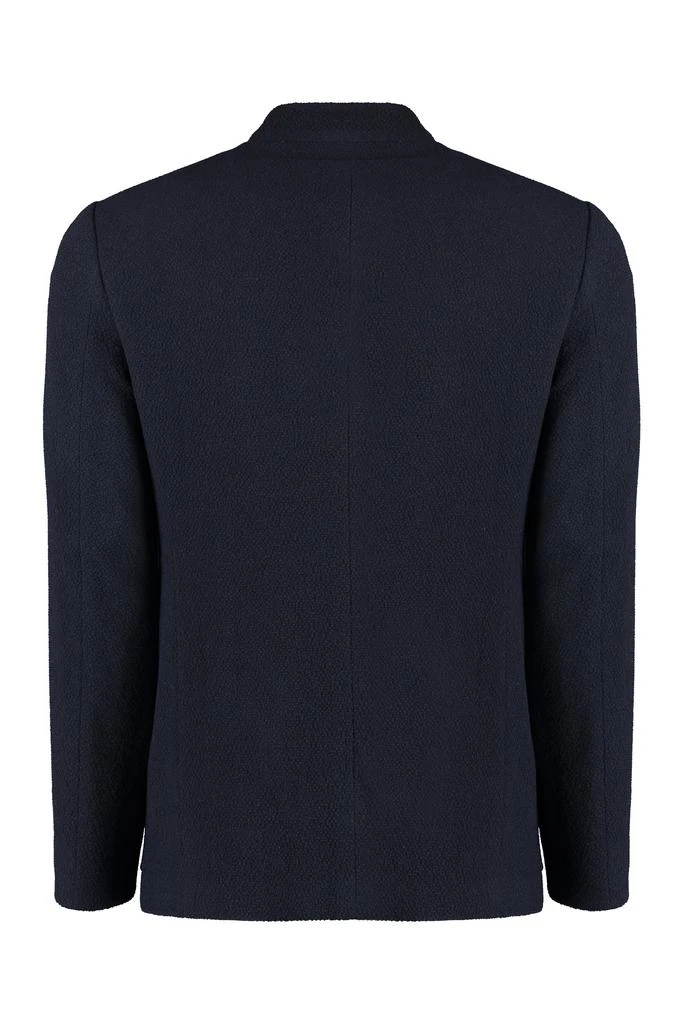 商品Giorgio Armani|WOOL SINGLE-BREASTED BLAZER,价格¥8649,第2张图片详细描述