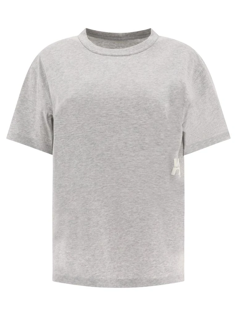 商品Alexander Wang|Puff Logo T-Shirt T-Shirts Grey,价格¥870,第1张图片