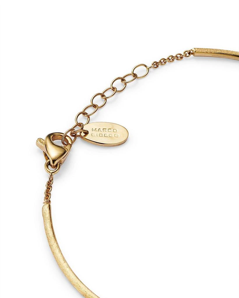 18K Two Tone Gold Siviglia Pavé Diamond Bangle Bracelet - 150th Anniversary Exclusive 商品