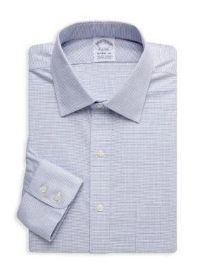 商品Brooks Brothers|Regent-Fit Check Dress Shirt,价格¥240,第1张图片