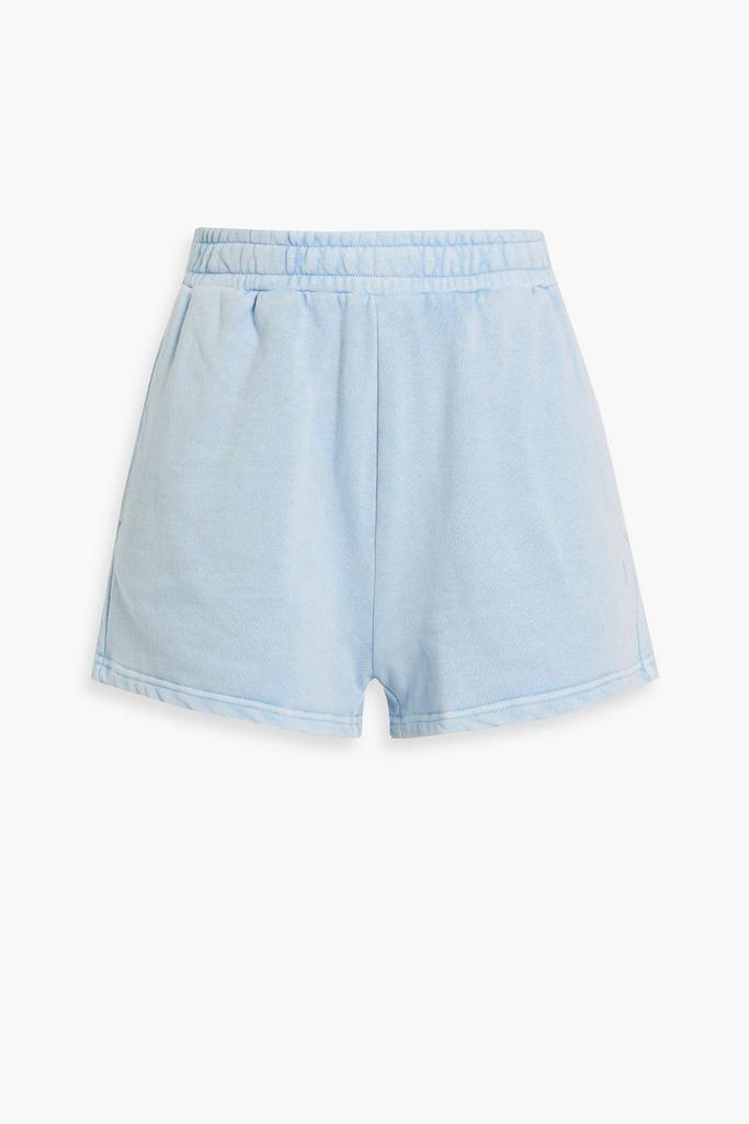 Trak embroidered French cotton-terry shorts商品第1张图片规格展示