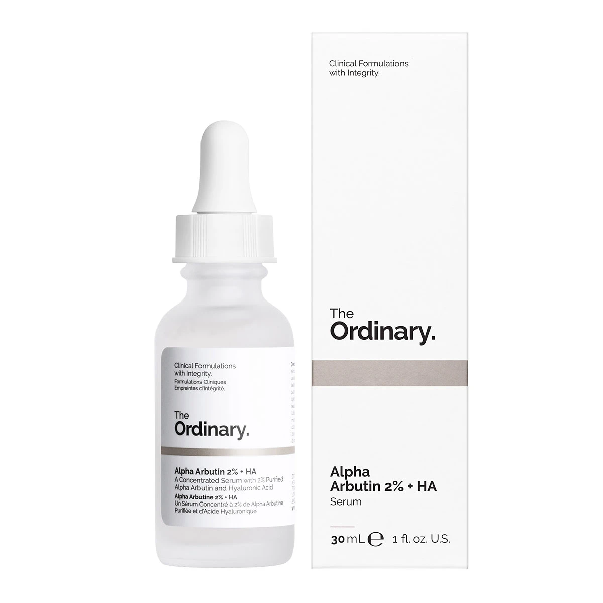 The Ordinary 2%熊果苷 + 透明质酸精华 30ml 提亮肤色 商品