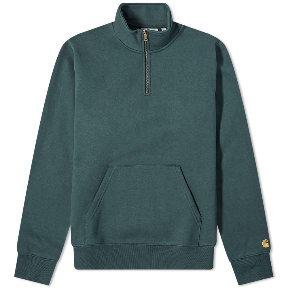 商品Carhartt|Carhartt WIP Chase Neck Zip Sweat,价格¥768,第1张图片