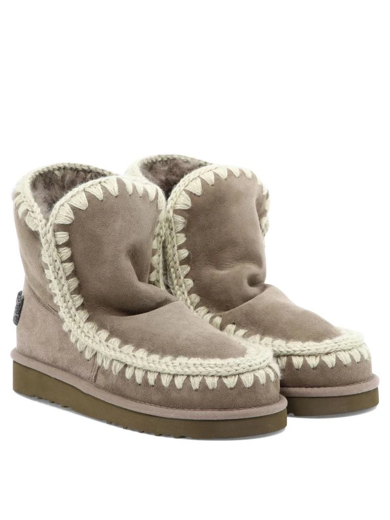 商品Mou|Mou Eskimo 18 Contrast Stitched Ankle Boots,价格¥1295,第3张图片详细描述