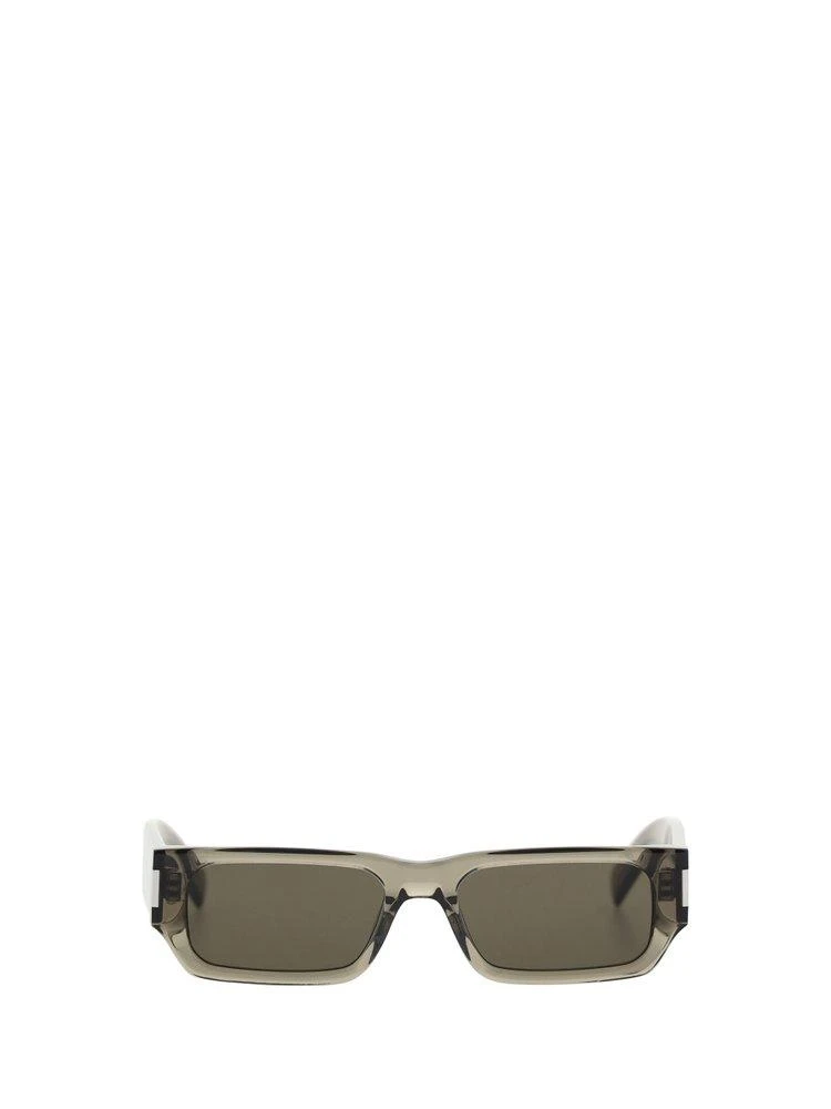商品Yves Saint Laurent|Saint Laurent Eyewear Rectangular Frame Sunglasses,价格¥2871,第1张图片