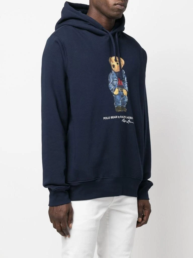 商品Ralph Lauren|Polo bear fleece hoodie,价格¥1083,第3张图片详细描述