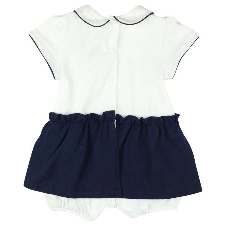 商品Patachou|White & Navy Dress Romper,价格¥102,第3张图片详细描述