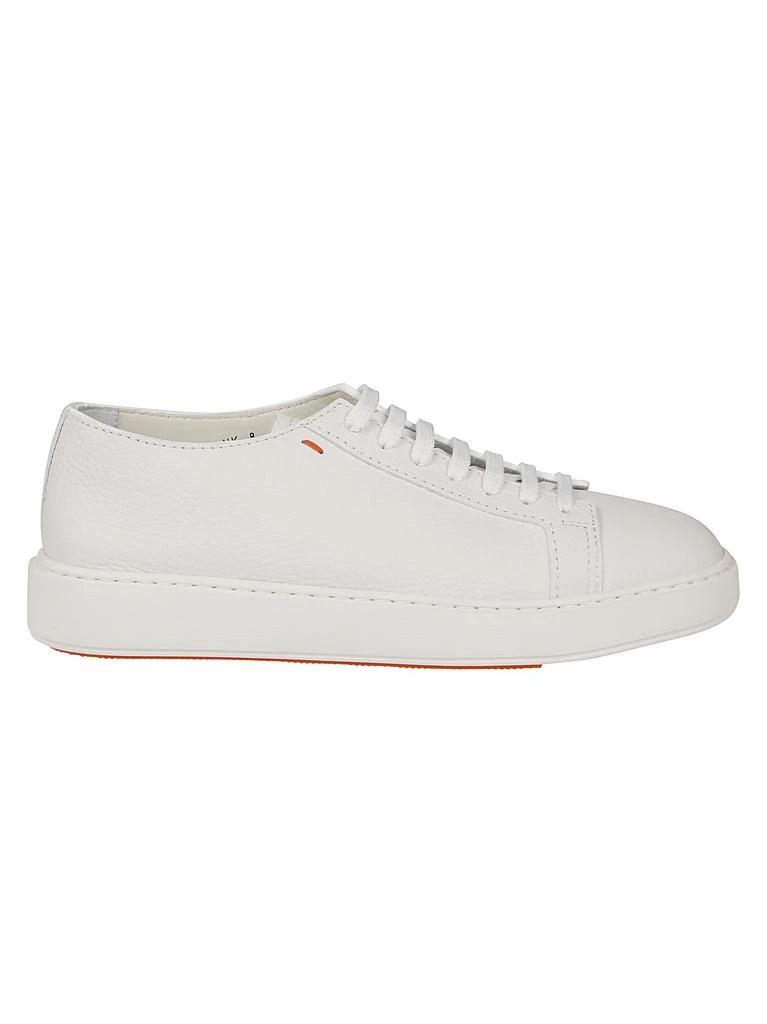 商品Santoni|Santoni Men's White Other Materials Sneakers,价格¥3983,第1张图片