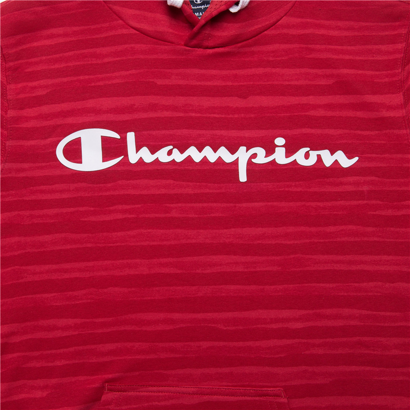 Champion 红色棉男士卫衣 212680-ML004商品第4张图片规格展示