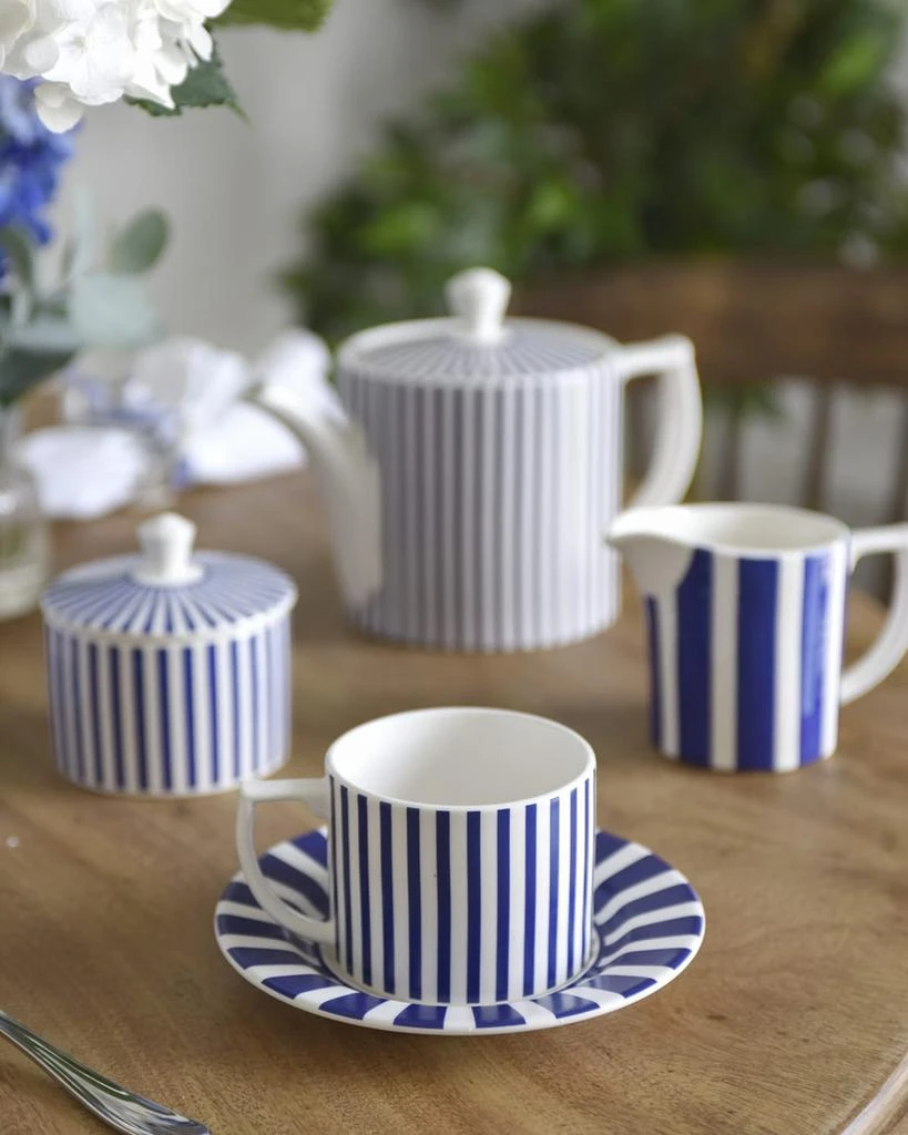 商品Spode|Blue Italian Stecatto 3-Piece Tea Serving Set,价格¥2792,第1张图片