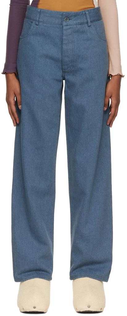 商品Baserange|Blue Indre Jeans,价格¥723,第1张图片