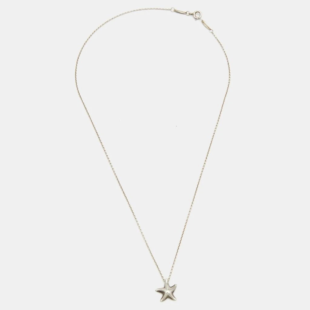 商品[二手商品] Tiffany & Co.|Tiffany & Co. Elsa Peretti Starfish Sterling Silver Pendant Necklace,价格¥1552,第2张图片详细描述