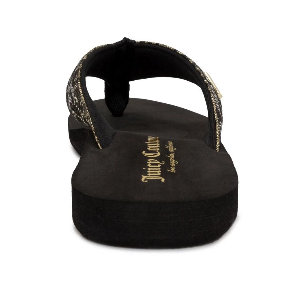商品Juicy Couture|Women's Smirk Flip-Flops,价格¥149,第3张图片详细描述