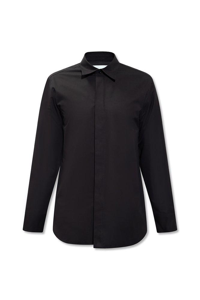 Jil Sander Concealed Fastened Long-Sleeved Shirt商品第1张图片规格展示