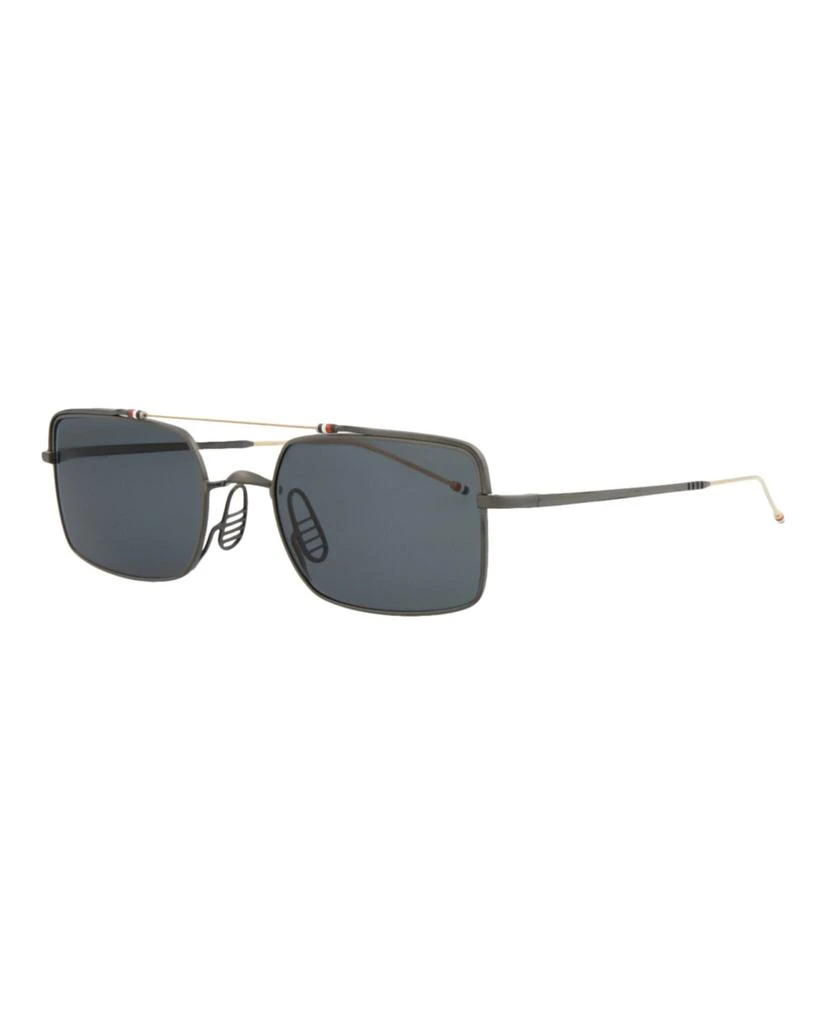 商品Thom Browne|Square-Frame Metal Sunglasses,价格¥1313,第2张图片详细描述