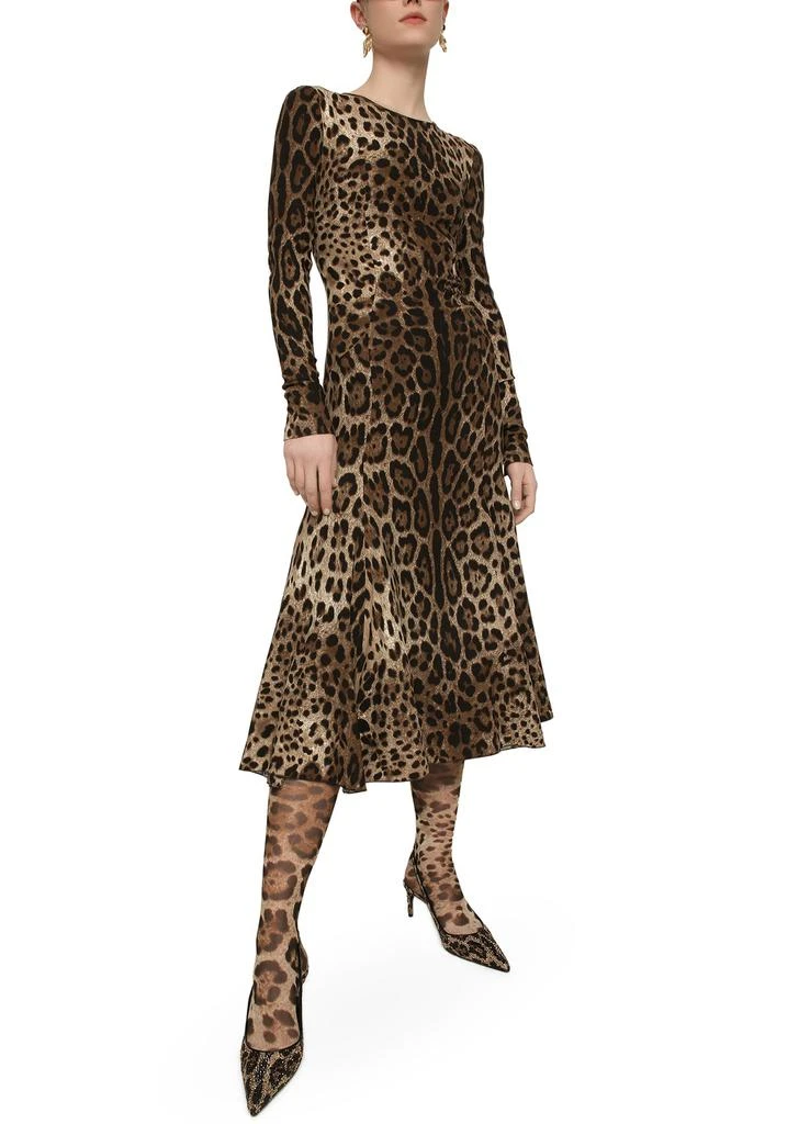 商品Dolce & Gabbana|卡迪中长连衣裙,价格¥23458,第5张图片详细描述