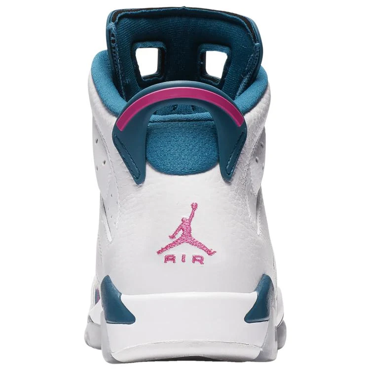 商品Jordan|Jordan Retro 6 - Girls' Grade School篮球鞋 泼墨,价格¥856,第3张图片详细描述