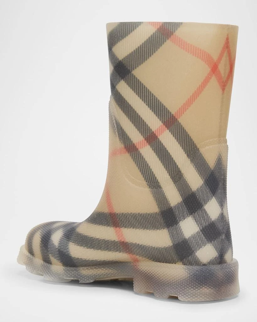 商品Burberry|Kid's Marsh Check Rain Boots, Toddler/Kid,价格¥2833,第2张图片详细描述