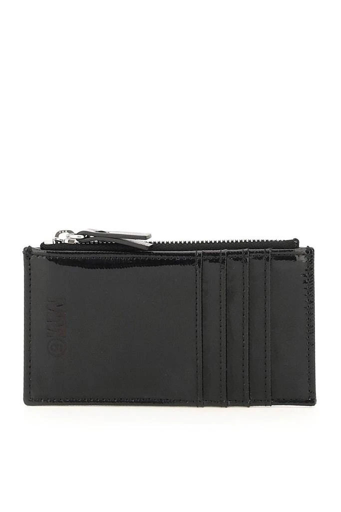 商品MM6|COATED CANVAS ZIPPED CARDHOLDER,价格¥798,第1张图片