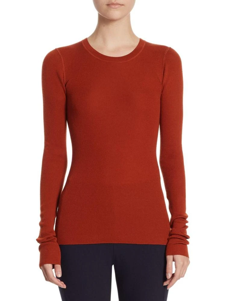 商品Theory|Mirzi Refined Merino Wool Sweater,价格¥891,第1张图片