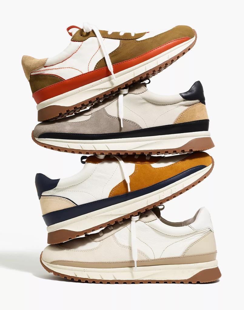 商品Madewell|Kickoff Trainer Sneakers in Leather and Suede,价格¥570,第7张图片详细描述