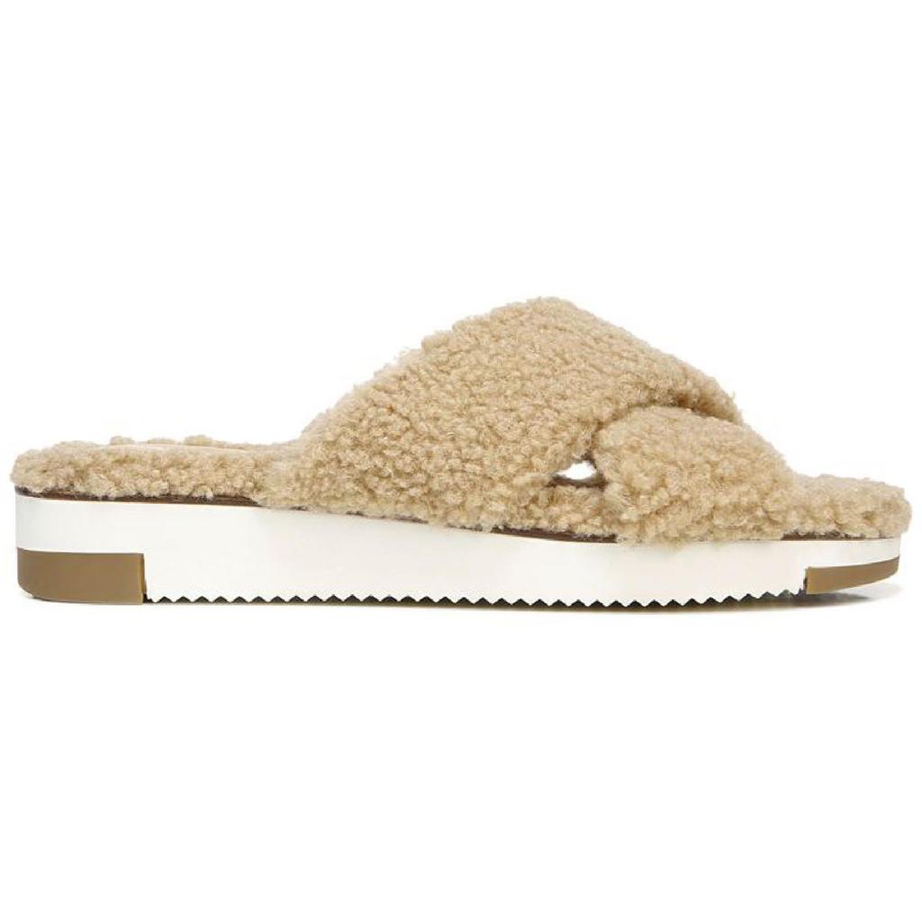 Sam Edelman Womens Alice Faux Fur Slippers Slide Sandals商品第7张图片规格展示