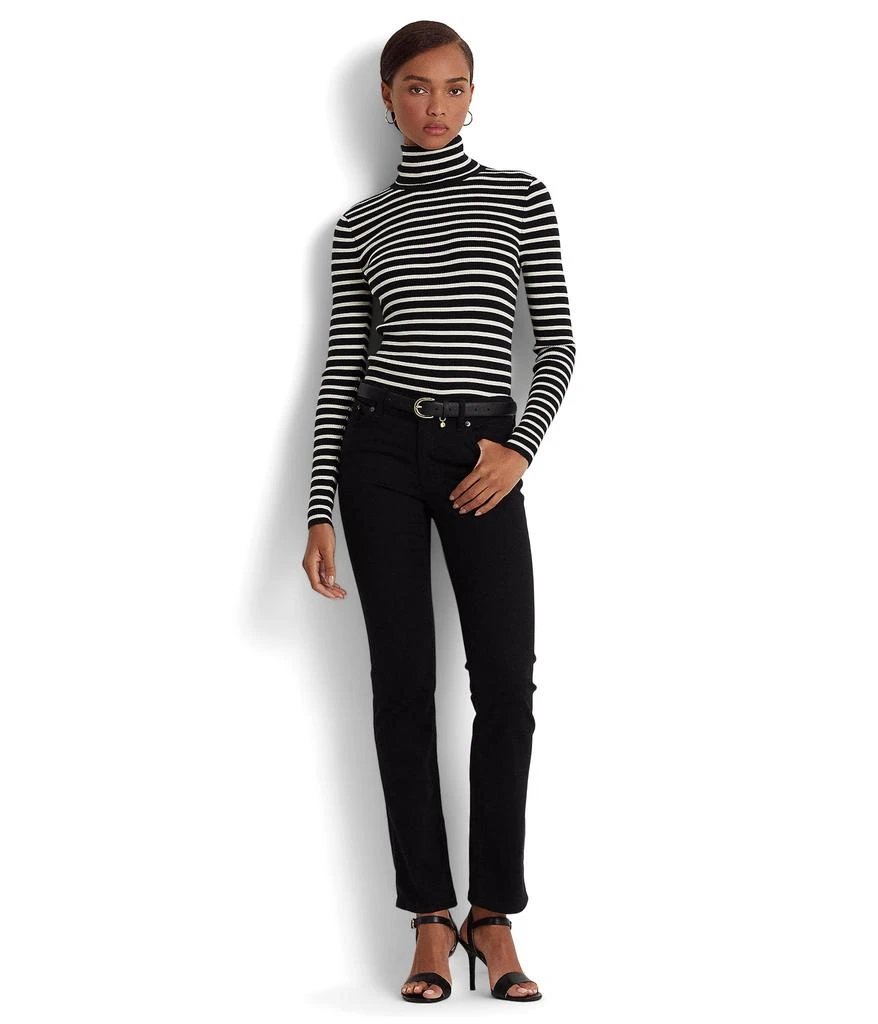商品Ralph Lauren|Striped Cotton-Blend Turtleneck Sweater,价格¥675,第4张图片详细描述