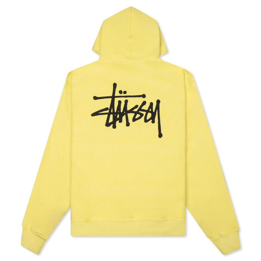 商品STUSSY|Stussy Basic Hoodie - Yellow,价格¥836,第2张图片详细描述