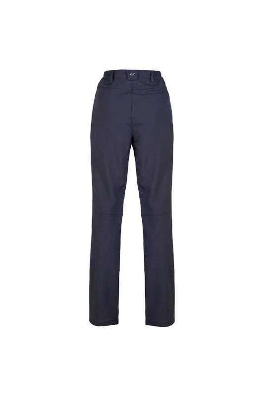 商品Regatta|Regatta Great Outdoors Womens/Ladies Fenton Softshell Walking Trousers (Navy),价格¥275,第2张图片详细描述