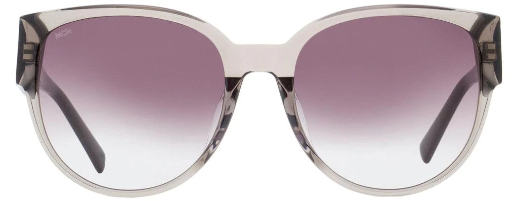 商品MCM|MCM Women's Tea Cup Sunglasses MCM716SA 020 Transparent Gray 58mm,价格¥628,第2张图片详细描述