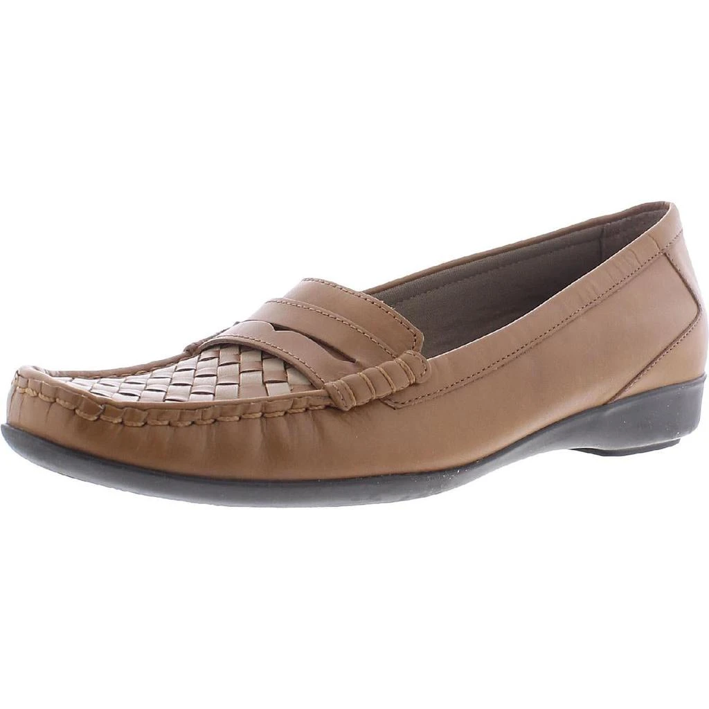 商品Walking Cradles|Walking Cradles Womens Traveler Leather Square Toe Loafers,价格¥147,第2张图片详细描述