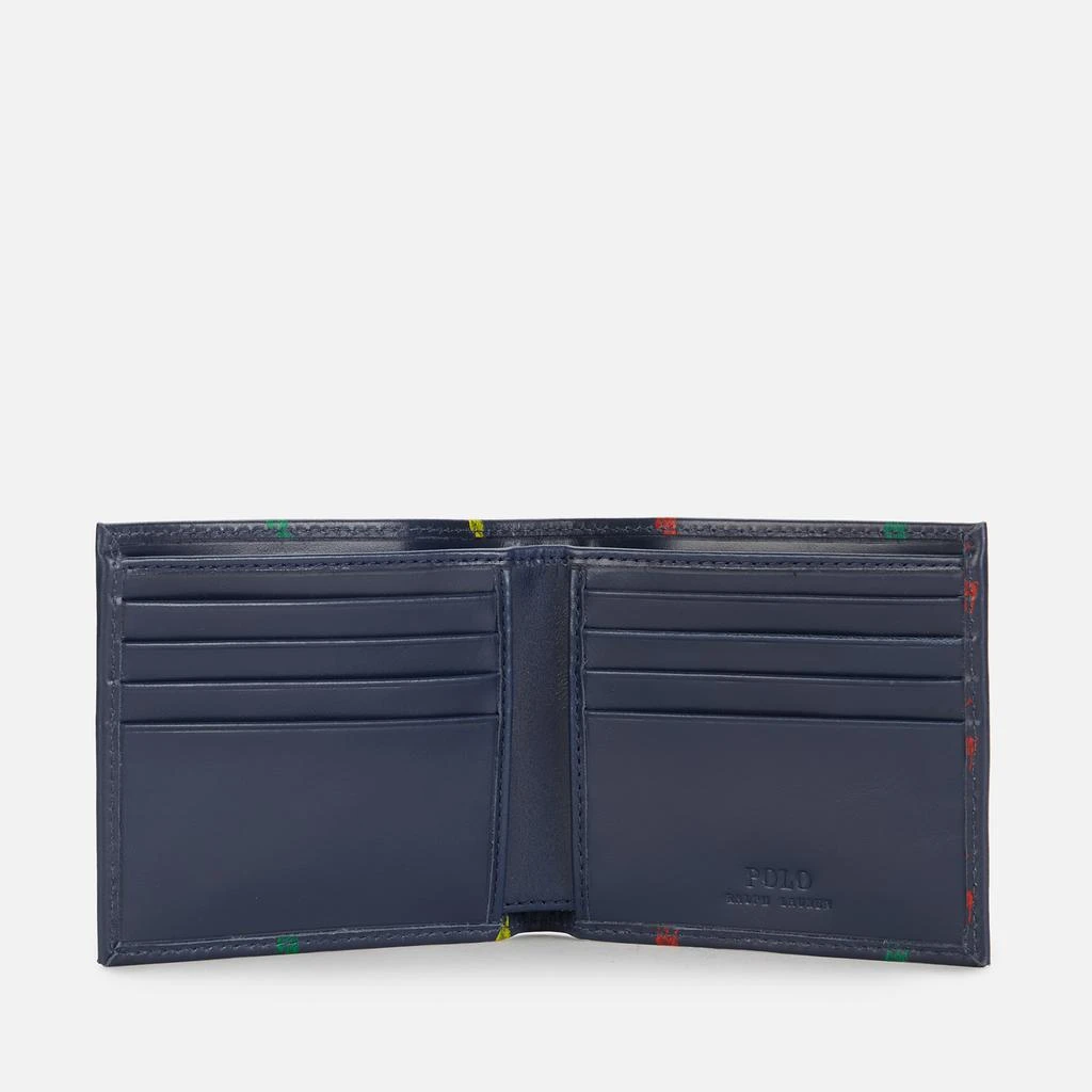 商品Ralph Lauren|Polo Ralph Lauren Men's All Over Print Bifold Wallet,价格¥823,第3张图片详细描述
