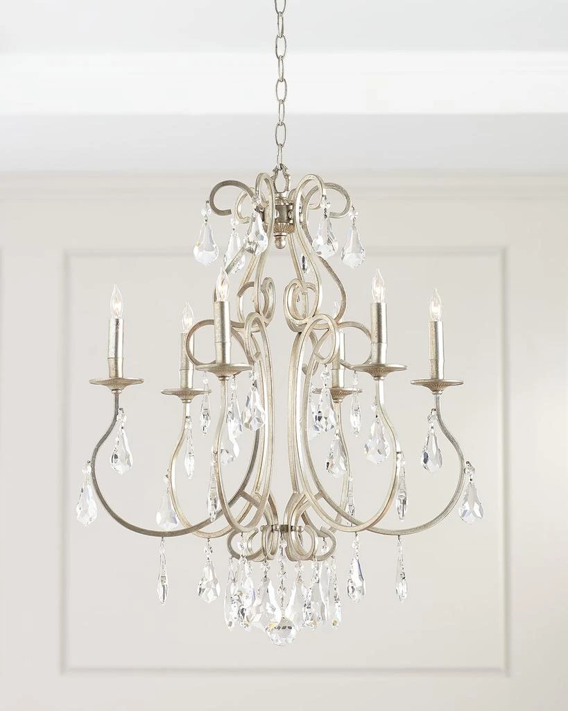 商品Swarovski|Ashton 6-Light English Chandelier,价格¥21192,第3张图片详细描述