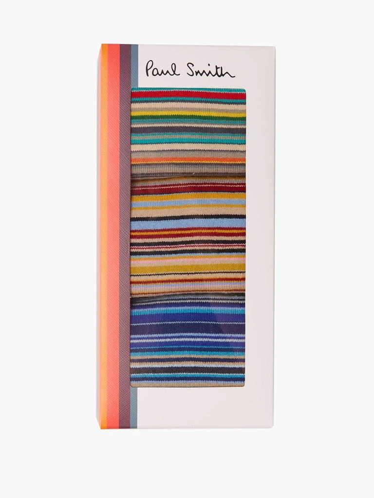 商品Paul Smith|Pack of three Signature stripe cotton-blend socks,价格¥333,第3张图片详细描述