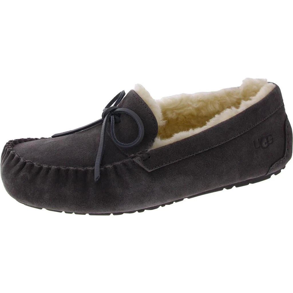 商品UGG|Ugg Olsen Men's Suede Wool Lined Moccasin Slippers,价格¥510,第3张图片详细描述