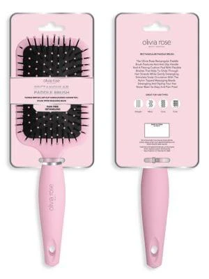商品Olivia Rose|Olivia Rose - Rectangular Paddle Brush,价格¥80,第1张图片