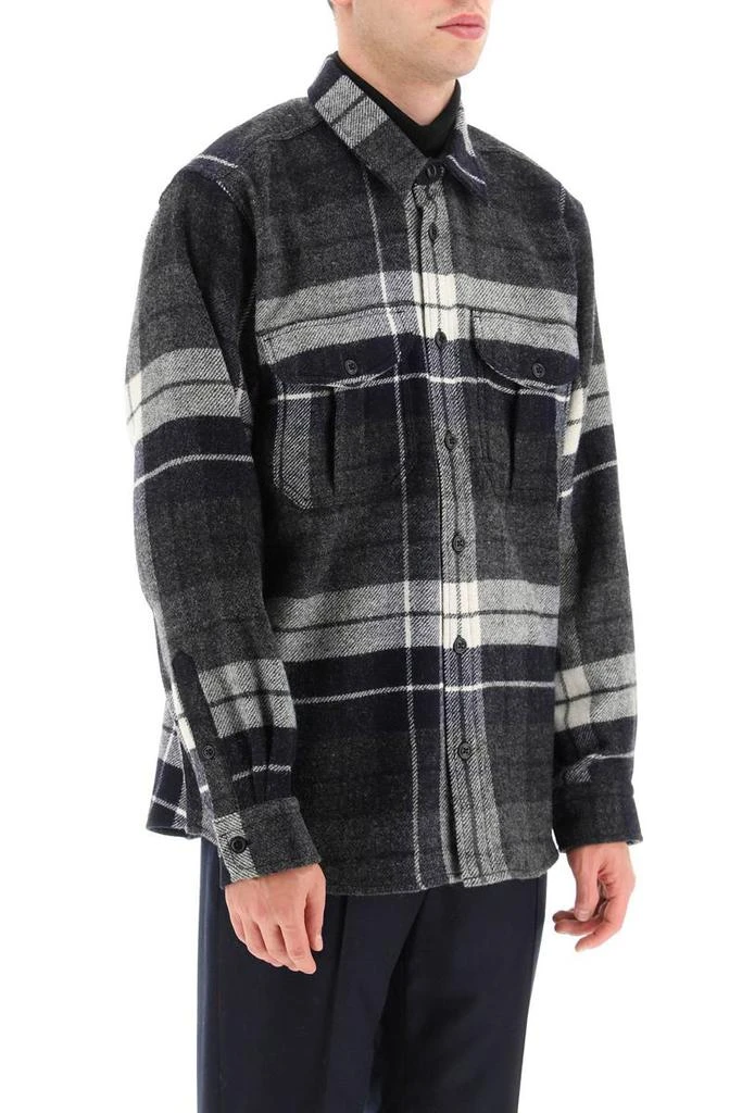 商品Filson|Filson check virgin wool flannel shirt,价格¥1693,第2张图片详细描述