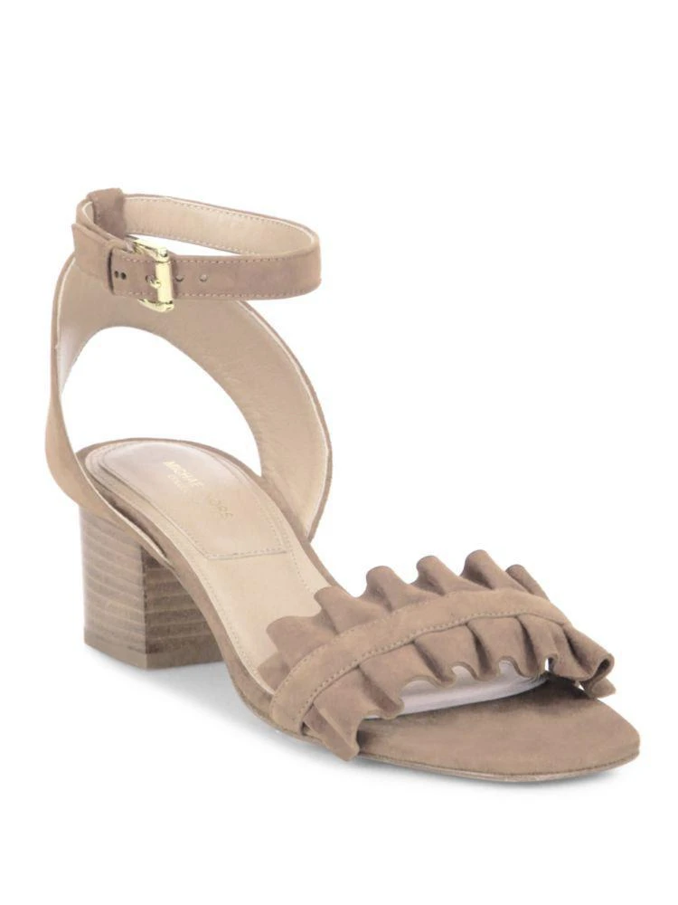 商品Michael Kors|Monroe Suede Ankle-Strap Sandals,价格¥1278,第2张图片详细描述