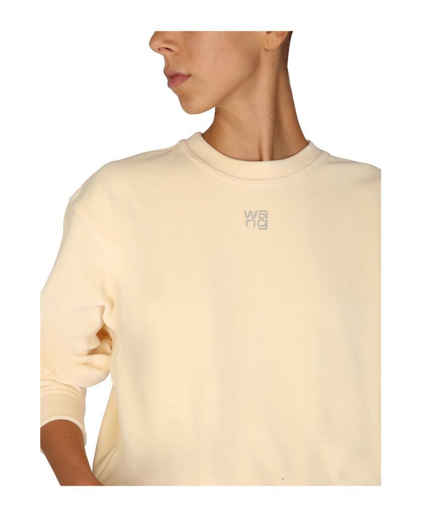 商品Alexander Wang|Soft Velour Crewneck Sweatshirt,价格¥2687,第5张图片详细描述